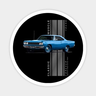 Plymouth Road Runner Hemi Classic American Muscle Cars Magnet